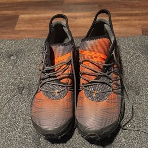 La Sportiva Black and Orange Trail Running Shoes